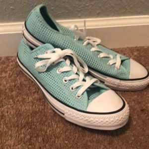 Blue converse